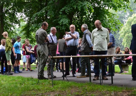 Lachsbesatz an der Rur 2014, Bild 1 von 15