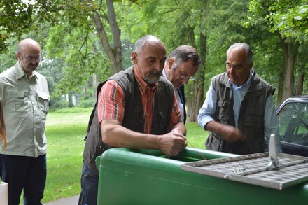 Lachsbesatz an der Rur 2014, Bild 4 von 15