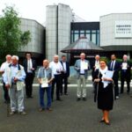 Übergabe der Auszeichnung für das Wanderfischprogramm an der Rur durch das Land NRW, Juni 2021