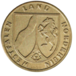 Vorderseite der Auszeichnungsmedaille des Landes NRW