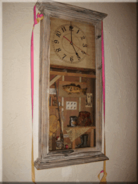 Vereinsheim-Schankraum-Uhr
